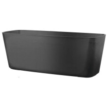 Jardinière - URSPRUNG - Kunststoff - Anthrazit - 49,5x19cm - DEROMA