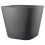 DEROMA Blumentopf quadratisch Origin - 28 x 23,5 cm - 12 L - Grau 1