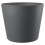 Blumentopf - ORIGIN - Kunststoff - Grau - 38xH32cm - DEROMA 1