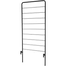Pflanzenständer - COSMO - Metall - Grau - 78xH163cm - DEROMA