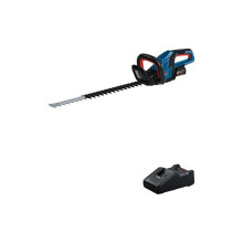 Cortasetos inalámbrico BOSCH PROFESSIONAL - GHE 18V-60 - 18V - 20mm - Batería GBA 4.0Ah + cargador