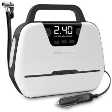 Luftkompressor - THOMSON - 12V - LCD-Digitaldisplay - Integrierte Arbeitslampe - Maximale Druck 150PSA
