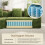 Modular Sectional Large Chenille L-shaped Sofa Green 5