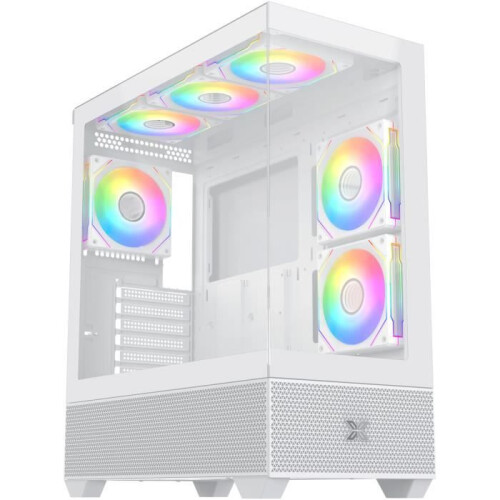 Gehäuse ohne Netzteil - XIGMATEK Alphard Arctic - Mid Tower - E-ATX Format - Weiß