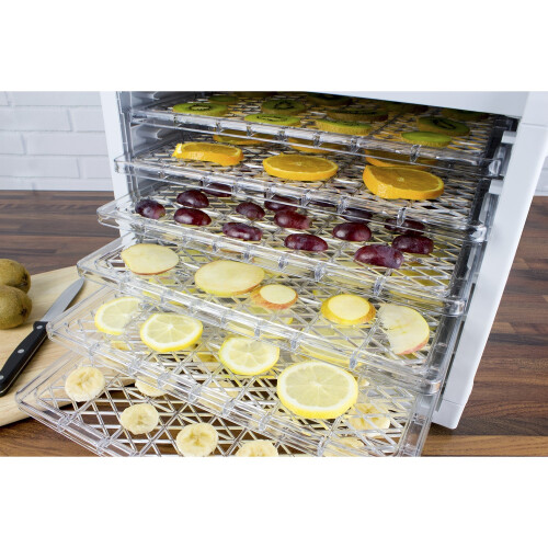 Digital 6-Tray Food Dehydrator Adjustable Timer & Temp, Preserve Fruit & Jerky 1