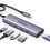 Ugreen Hub USB-C vers HDMI 1.4 / 3 x USB-A / USB-C PD 100W - Gris 1