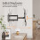 VonHaus TV Wall Bracket for 17-56" Screens, Articulating TV Bracket 3