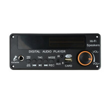 Płytka Dekodera D191BT 6V-24V 5.3 MP3 TPA3116D2 2x100W Moduł Wzmacniacza Podwójnego Kanału (Bateria Nie Jest Dołączona)