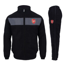 Arsenal FC Official Football Gift Boys Tracksuit Set Black 10-11 Years