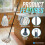Highly Absorbent Cotton Mop Set with Spare Head 6