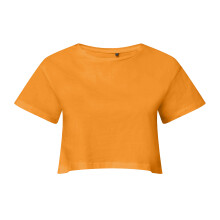 (L, Orange) TriDri Womens/Ladies Crop Top