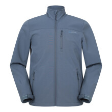 (XS, Blue) Mountain Warehouse Mens Grasmere Water Resistant Soft Shell Jacket