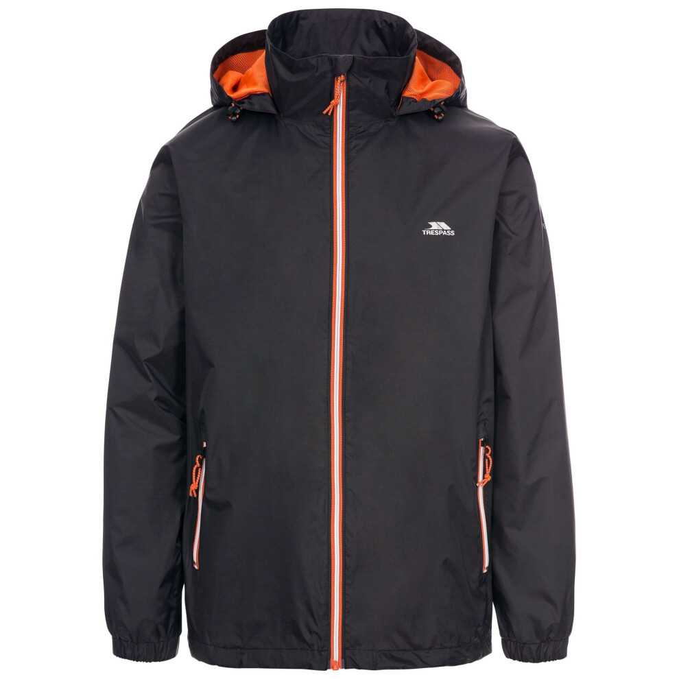 Trespass (L, Black) Mens Briar Waterproof Jacket