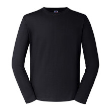 (XXL, Black) Russell Mens Classic Long-Sleeved T-Shirt