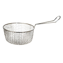 (L, Silver) Pendeford Chip Wire Basket