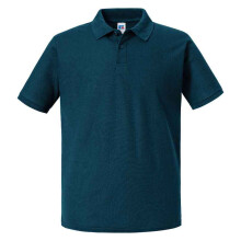 (M, Petrol Blue) Russell Mens Authentic Pique Polo Shirt
