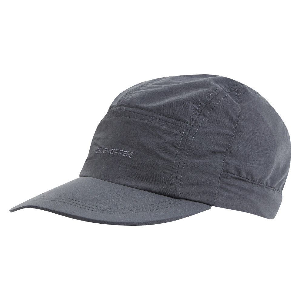 Craghoppers (S-M, Black Pepper) Mens Nosilife Iii Logo Desert Hat