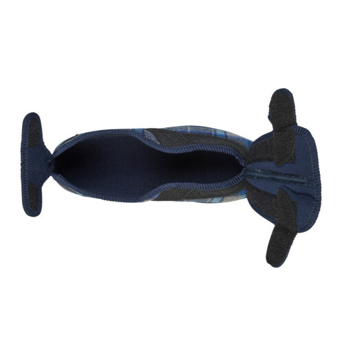 (8 UK, Navy) Zedzzz Mens Peter Checked Slippers 2