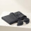 (Dark Grey, 66'' x 72'' (PAIR)) BLACKOUT EYELET CURTAINS READY MADE PAIR+2 TIEBACK 4