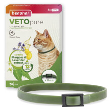 Beaphar VETOpure Plant-Based Protection Flea Collar for Cats