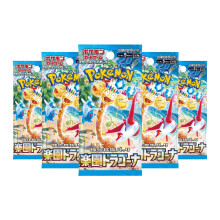 Pokemon Cards Surging Sparks, Japanese Paradise Dragona - Booster Bundle including 5 Pokemon Booster Packs - TCYM Product