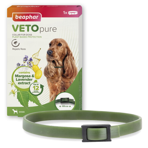 Beaphar Beaphar VETOpure Plant-Based Protection Flea Collar for Dogs