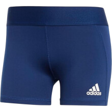 (8 UK S, Navy Blue/White) Adidas Womens/Ladies Techfit Volleyball Running Shorts