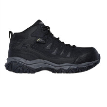 (9 UK, Black) Skechers Mens Holdredge Waterproof Hiking Boots