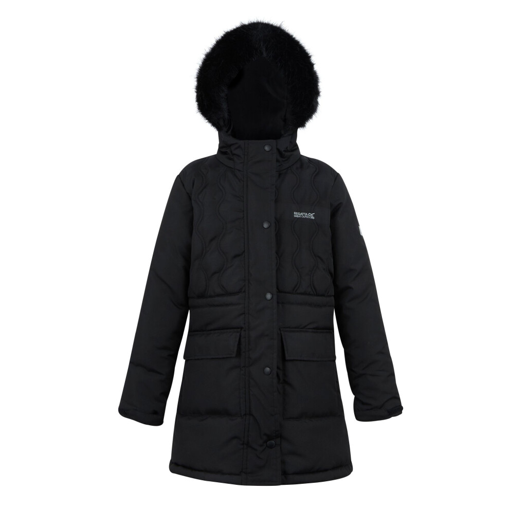 Regatta (11-12 Years, Black) Childrens/Kids Fabrizia Ii Quilted Jacket