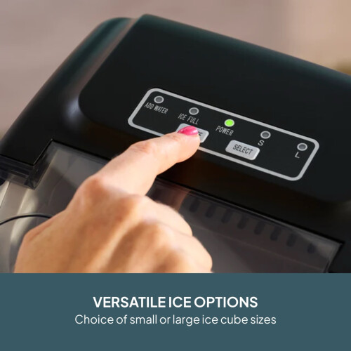 Cooks Professional Cooks Professional 1.3L Ice Maker | 12kg / 24h | Silver 2