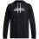 Under Armour (XL, Black) Under Armour Mens Rival Raglan Drawstring Hoodie 1