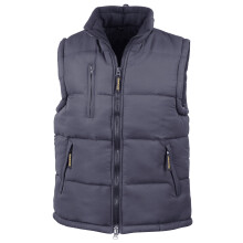 (L, Navy Blue) Result Mens Ultra Padded Bodywarmer Water Repellent Windproof Jacket