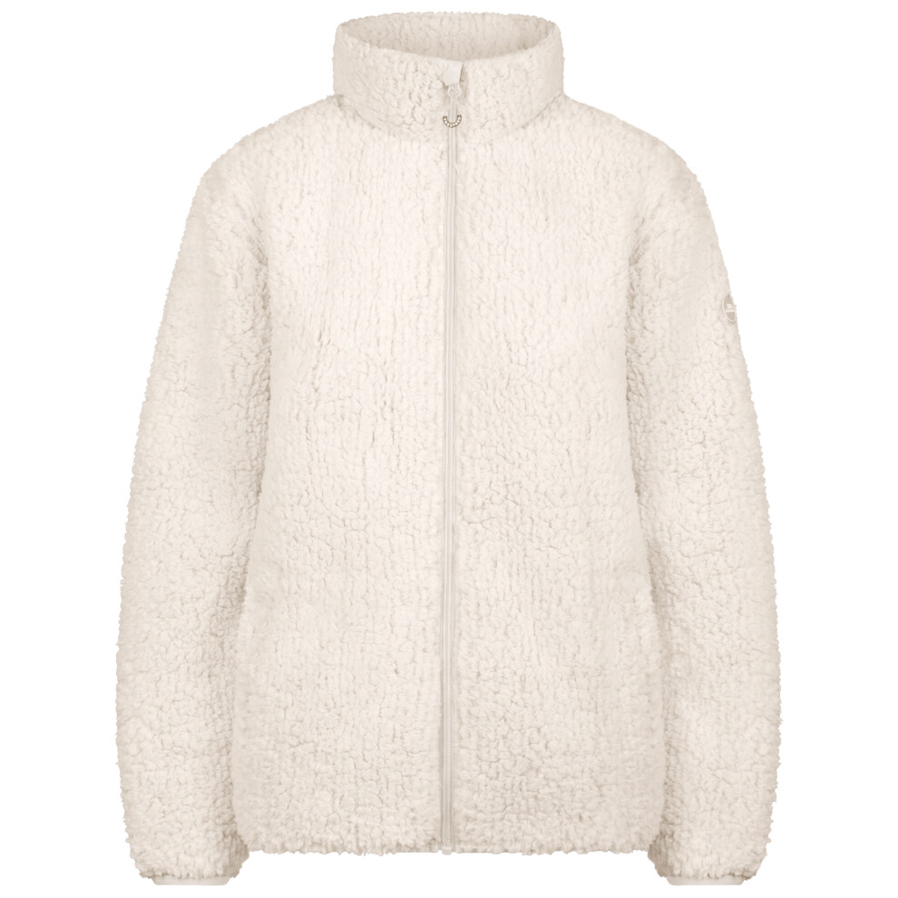 Trespass Women's Sherpa Fleece Feathery White Size 10 - Image 2