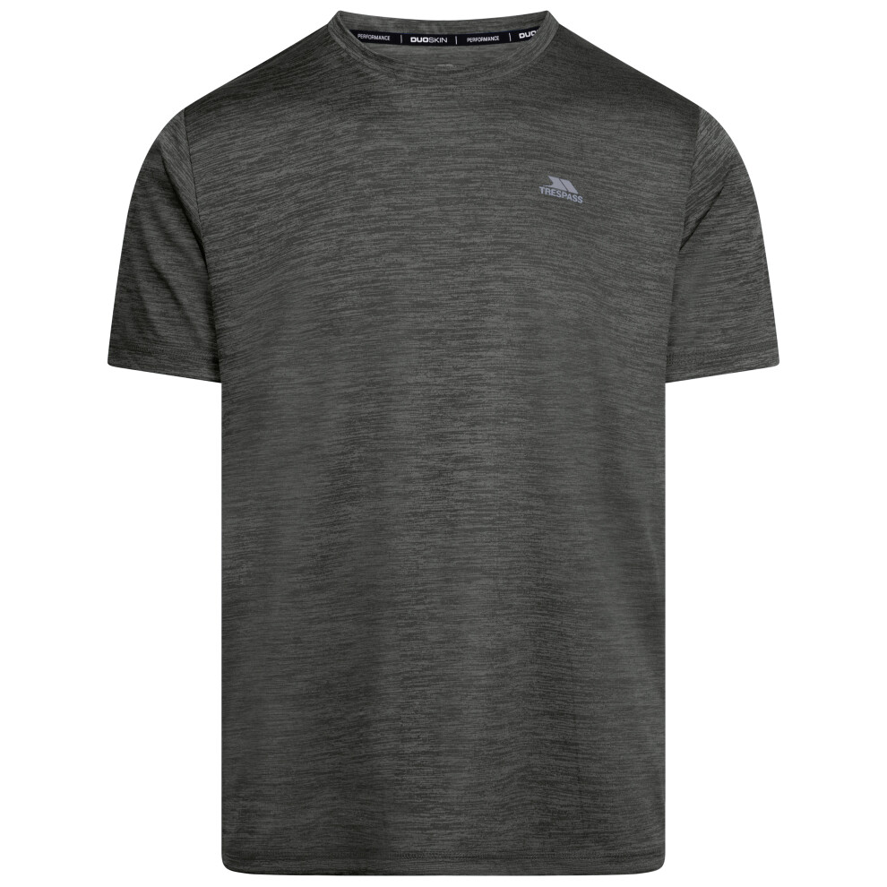 Trespass (S, Herb Marl) Mens Sports Active Top T-Shirt - Kearsley - Image 3