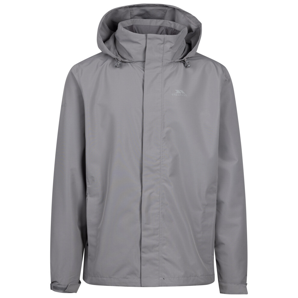 Trespass Men's Outdoor Casual Jacket Farndish Grey Large - Image 2