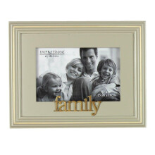 Juliana Impressions Wooden Photo Frame 6" x 4" - Family