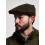 JACK PYKE JACK PYKE Men's Green Cotton Waxed Flat Cap 61cm 1