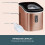Cooks Professional Cooks Professional 2.2L Ice Maker | 14kg / 24h | Copper 4