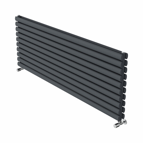 (1600x590mm) Right Radiators Horizontal Vertical Oval Column Designer Radiator Double Panel Rads 2