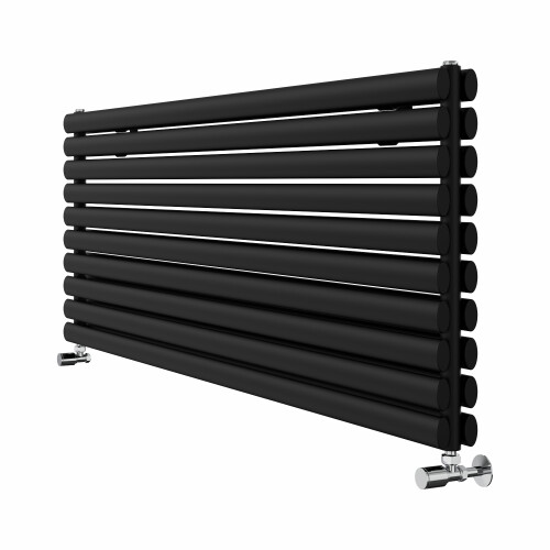 (1600x590mm) Right Radiators Horizontal Vertical Oval Column Designer Radiator Double Panel Rads 1