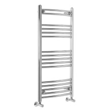 (1000x500mm) Right Radiators Bathroom Curved Heated Towel Rail Radiator Warmer Ladder