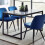 Chicago Dining Table Smoked Glass 1