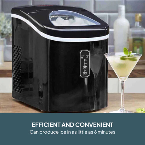 Cooks Professional Cooks Professional 2.2L Ice Maker | 14kg / 24h | Black 1