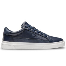 (6, Navy) Enzo Milano | Mens Sienna Lace Up Trainers