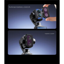 Filter Kit for Osmo Pocket 4P Glass with VND1-5 / CPL Filter Helps Reduce Light Evenly Minimize Color Shift
