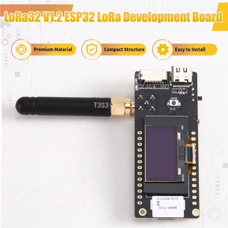 Lora Module Adapter Board LILYGO TTGO LoRa32 V1.2 Version Module LoRa32 V1.2 ESP32 LoRa ...