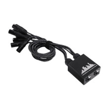 8CH XLR 3Pin Multi Network Breakout for Stage Sound Lighting and Recording Studio 8-CH XLR to 2xSTP CAT6 RJ45 Ethercon