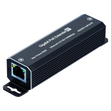 Metal Case Gigabit PoE Extender 90W IEEE802.3BT 1 in 1 Out to 500m Extension for Network CCTV System PTZ Camera