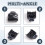 Wireless Microphone  Risk Microphone Wheat Press Fittings Button for SKM9000 6