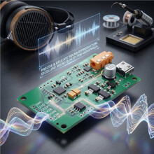 CS4398 I2S for DAC Decoder Board with ES9601K Headphone Amp,24bit/192kHz,3.5mm Audio Output Module for DIY Digital Audio